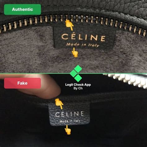 fake celine plastic bag|celine bag authenticity check.